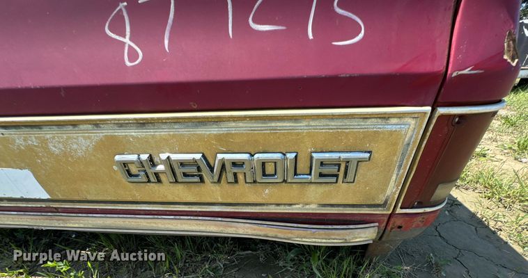 image for item DU9838 Chevrolet pickup truck bed