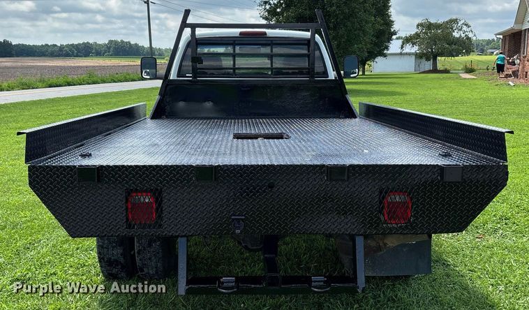 image for item DW7121 1995 Dodge Ram 3500 flatbed pickup truck