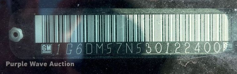 image for item DX7996 2003 Cadillac CTS 