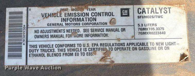 image for item DX7998 2007 GMC Yukon XL SUV