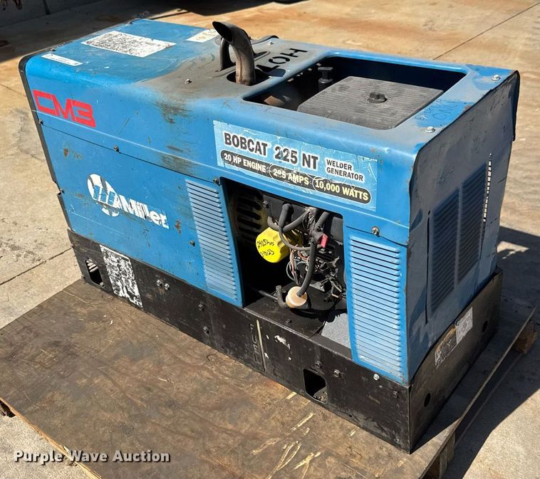 image for item DY0247 Miller Bobcat 225 NT welder/generator