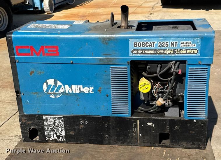 image for item DY0247 Miller Bobcat 225 NT welder/generator