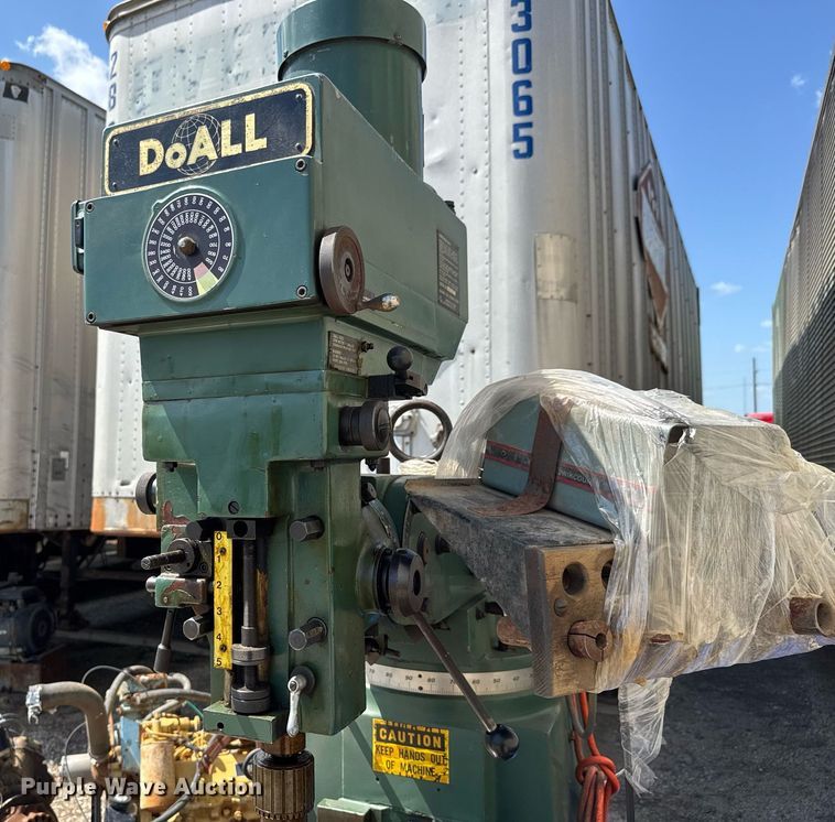 image for item DY0288 Doall GPM-30O OV milling machine