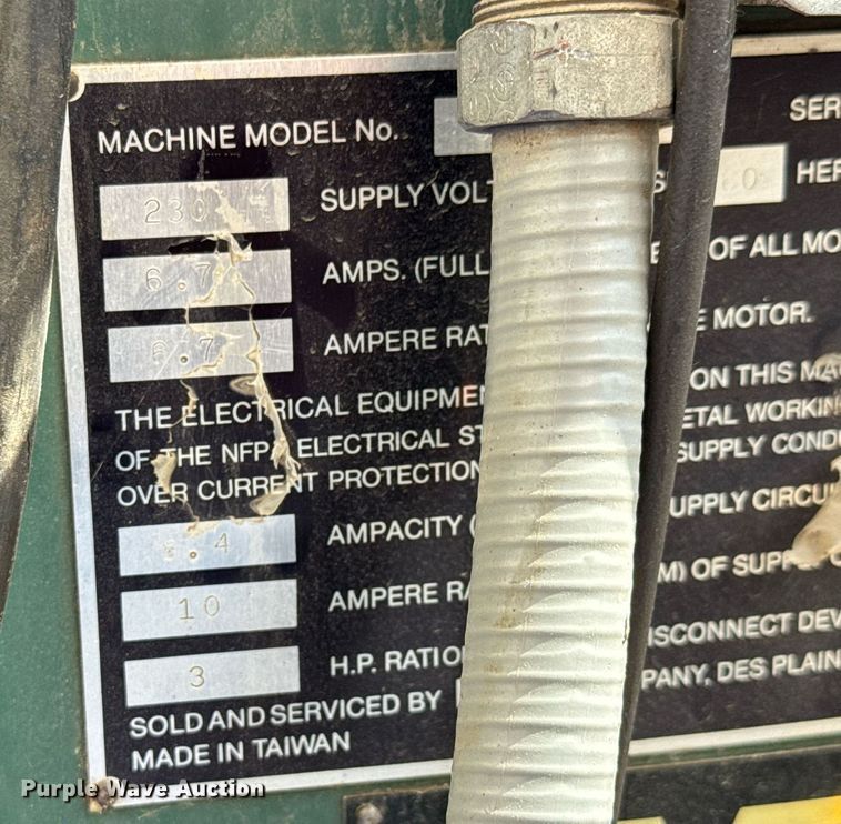 image for item DY0288 Doall GPM-30O OV milling machine