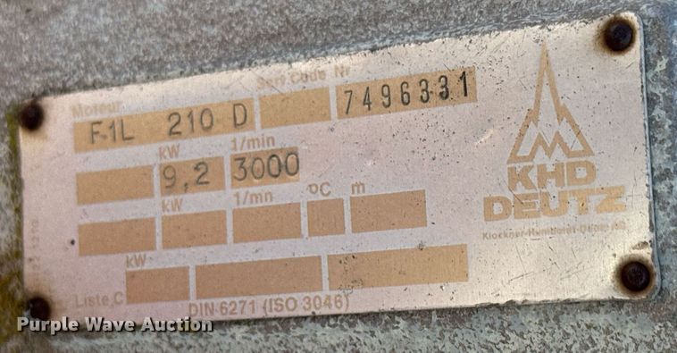 image for item DY0290 Multiquip pump