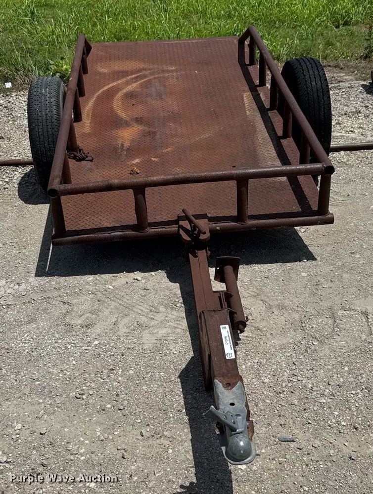 image for item DY0295 Shop built utility trailer