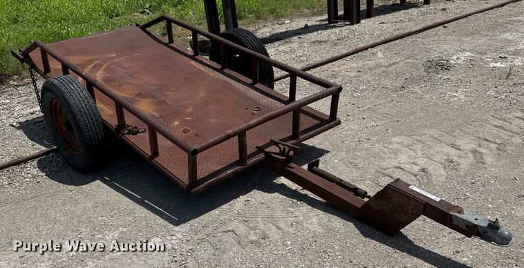 image for item DY0295 Shop built utility trailer