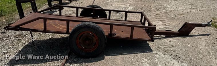 image for item DY0295 Shop built utility trailer