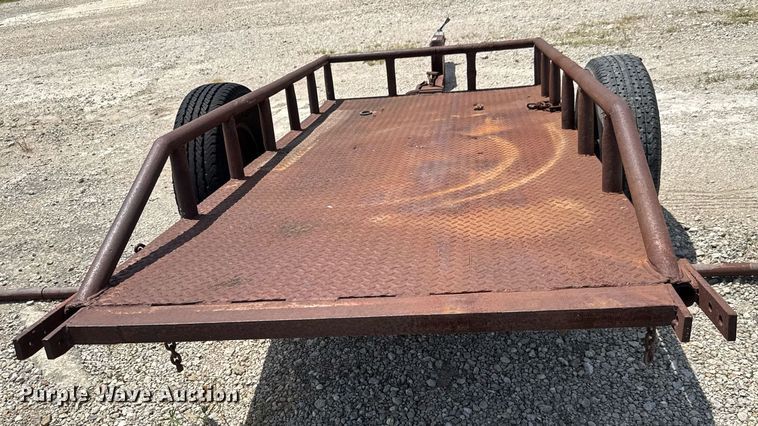 image for item DY0295 Shop built utility trailer