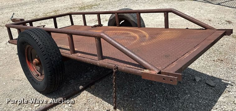 image for item DY0295 Shop built utility trailer