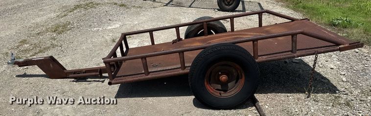 image for item DY0295 Shop built utility trailer