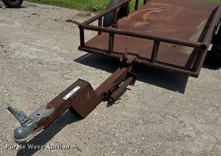 image for item DY0295 Shop built utility trailer