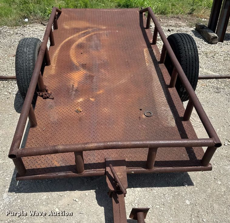 image for item DY0295 Shop built utility trailer