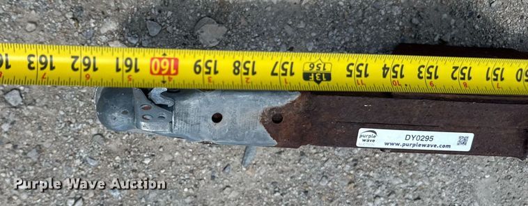 image for item DY0295 Shop built utility trailer