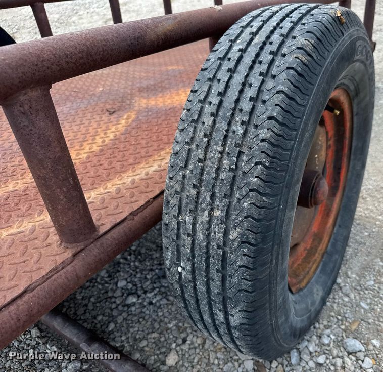 image for item DY0295 Shop built utility trailer