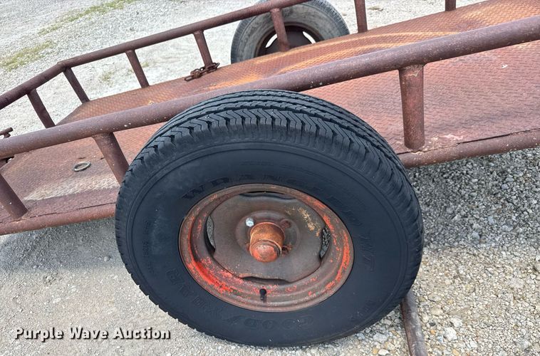 image for item DY0295 Shop built utility trailer