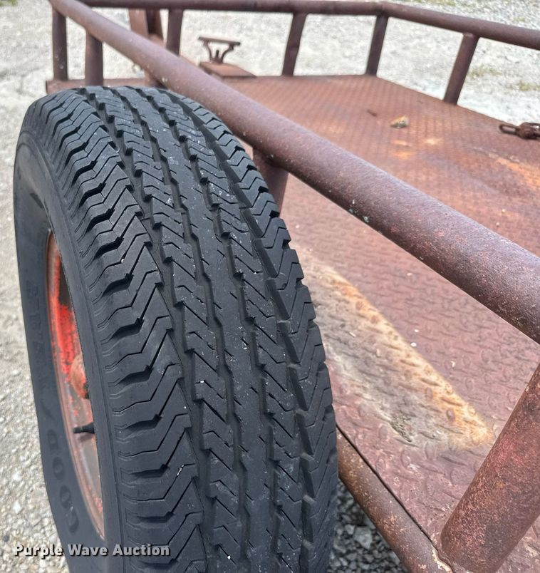 image for item DY0295 Shop built utility trailer