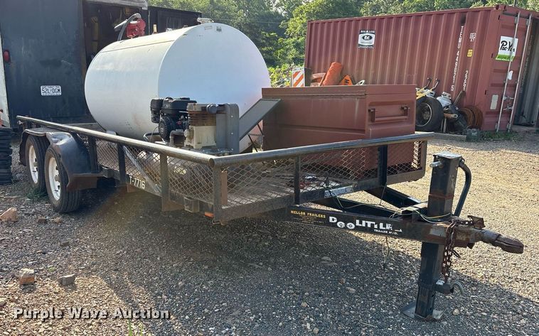 image for item DY0661 2009 Doolittle T-7716 utility trailer