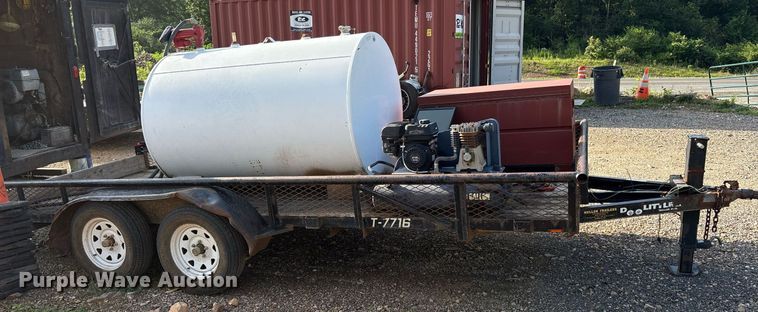 image for item DY0661 2009 Doolittle T-7716 utility trailer