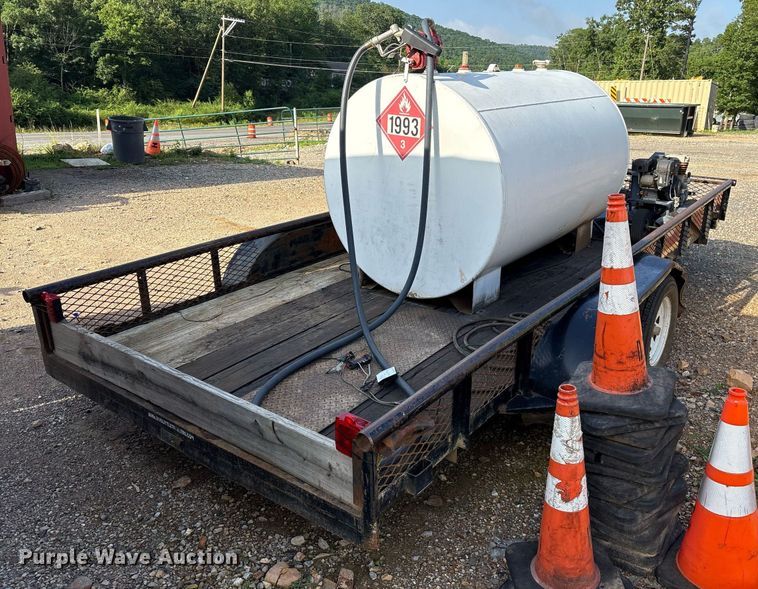 image for item DY0661 2009 Doolittle T-7716 utility trailer