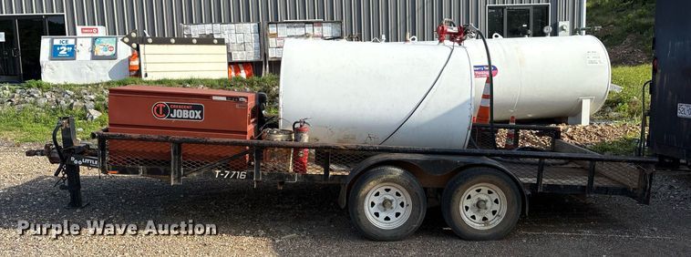 image for item DY0661 2009 Doolittle T-7716 utility trailer