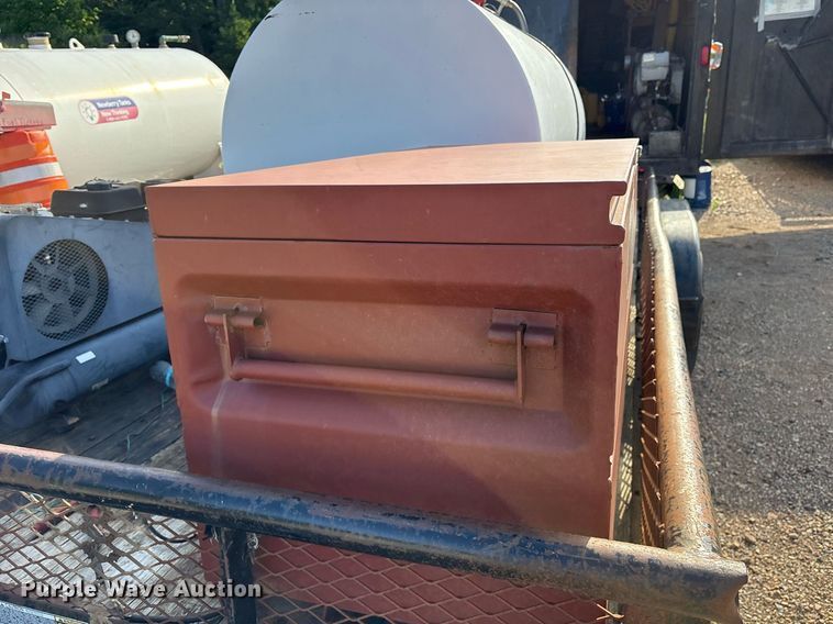 image for item DY0661 2009 Doolittle T-7716 utility trailer