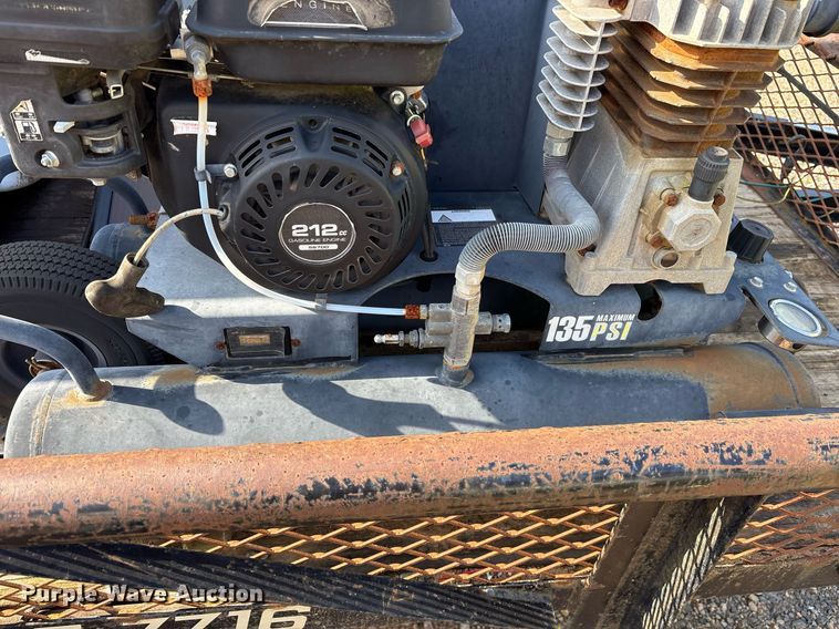 image for item DY0661 2009 Doolittle T-7716 utility trailer