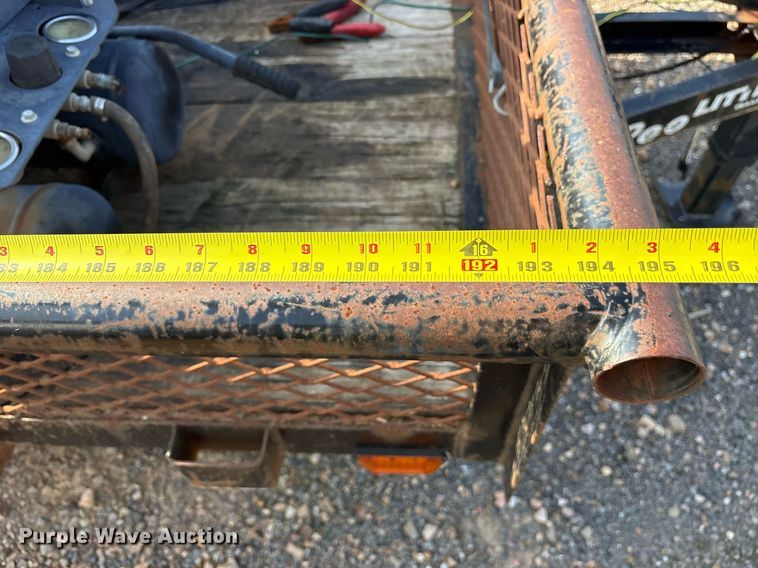 image for item DY0661 2009 Doolittle T-7716 utility trailer