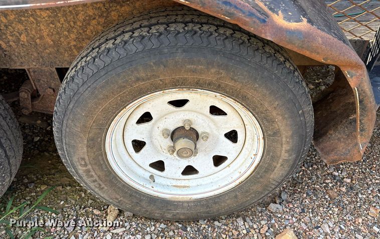 image for item DY0661 2009 Doolittle T-7716 utility trailer