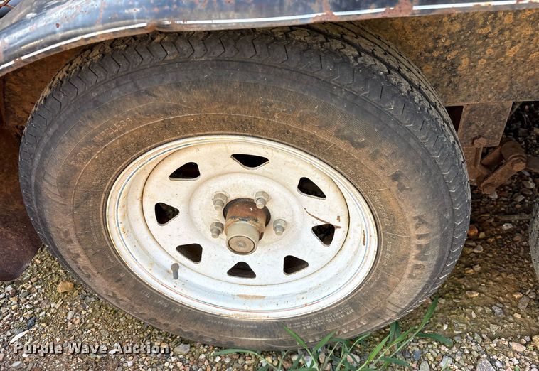 image for item DY0661 2009 Doolittle T-7716 utility trailer