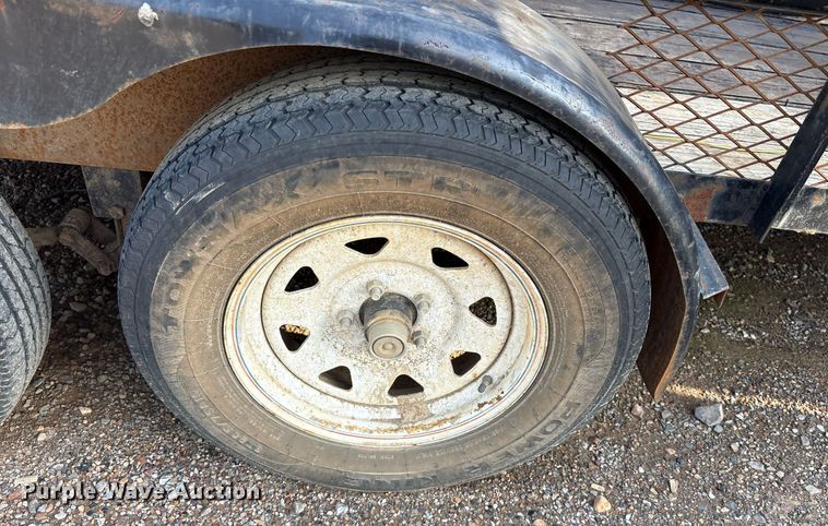 image for item DY0661 2009 Doolittle T-7716 utility trailer