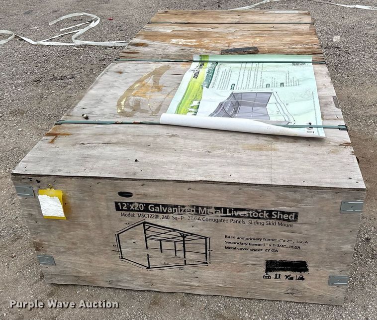 image for item DY0721 Valley Pioneer MSC1220F livestock shed