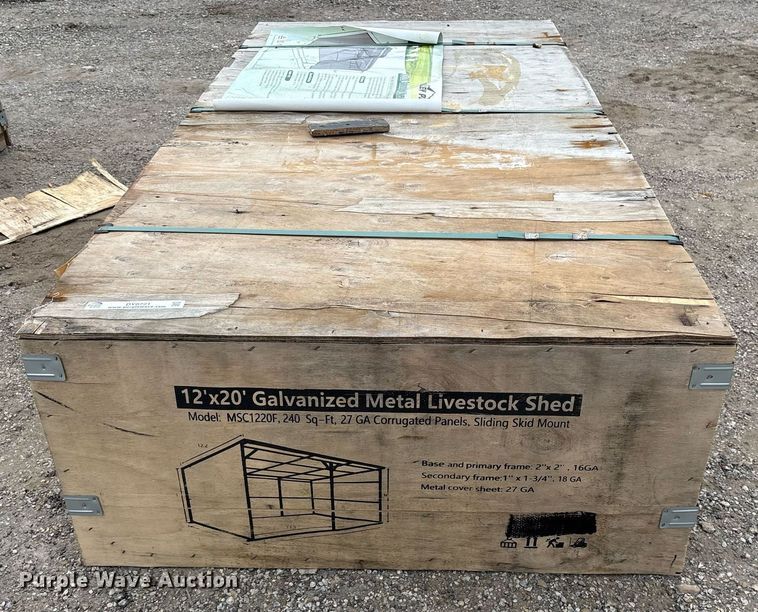 image for item DY0721 Valley Pioneer MSC1220F livestock shed