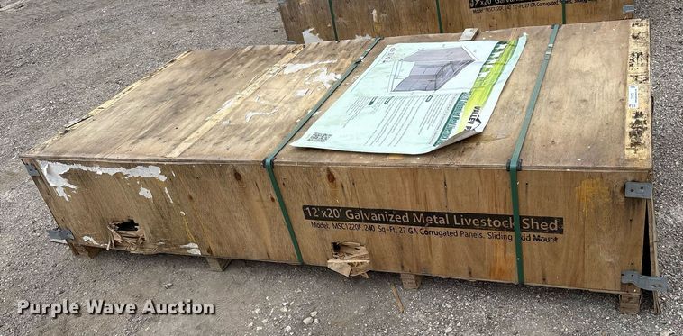 image for item DY0722 Valley Pioneer MCS1220F livestock shed