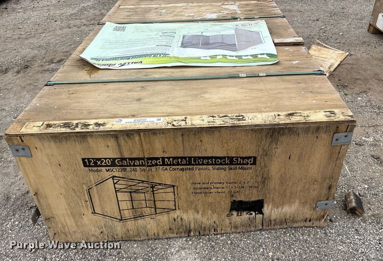 image for item DY0722 Valley Pioneer MCS1220F livestock shed