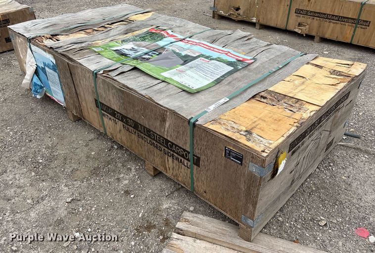 image for item DY0723 2024 Valley Pioneer MSC2030F  steel carport