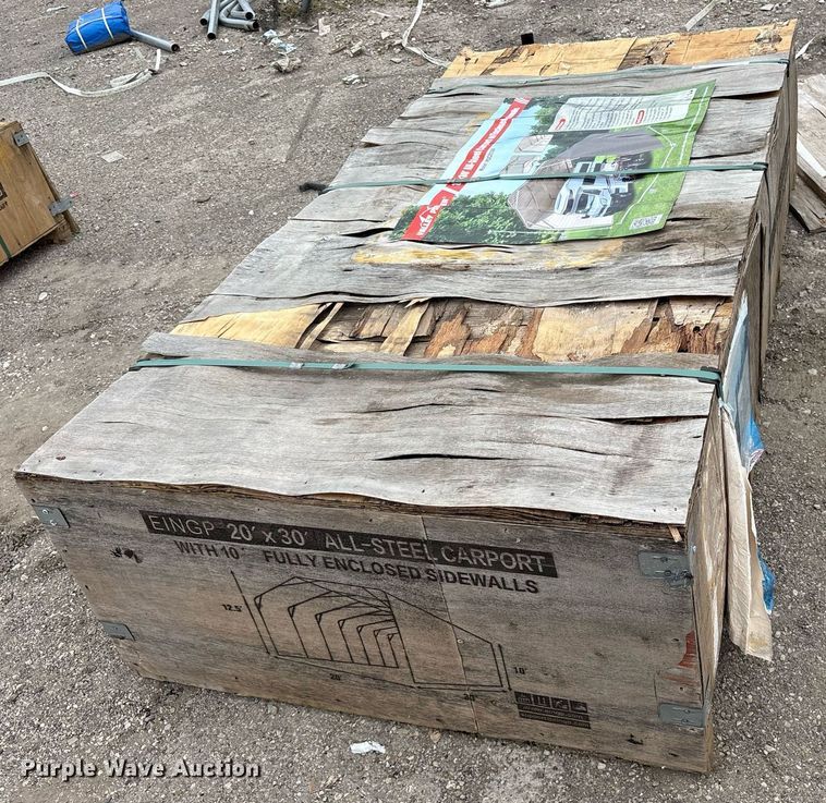 image for item DY0723 2024 Valley Pioneer MSC2030F  steel carport