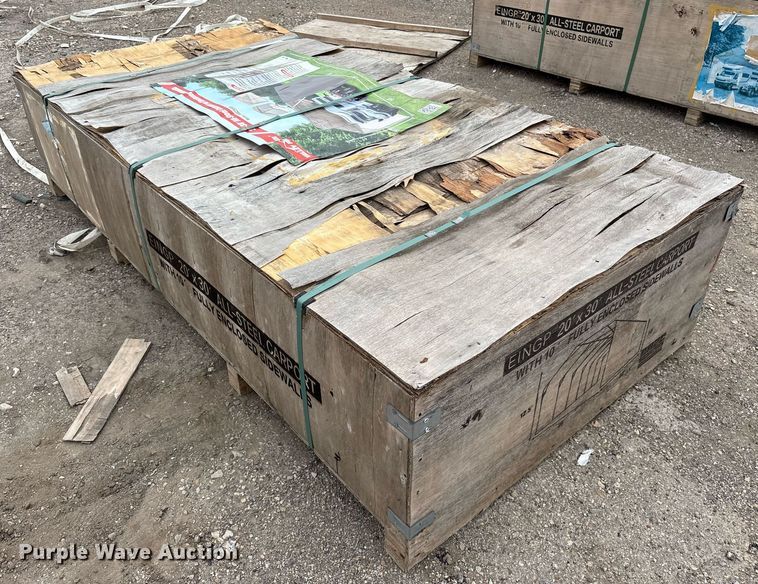 image for item DY0723 2024 Valley Pioneer MSC2030F  steel carport