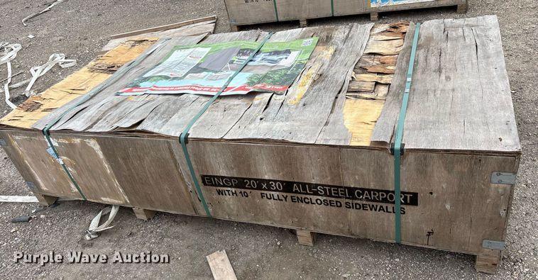 image for item DY0723 2024 Valley Pioneer MSC2030F  steel carport