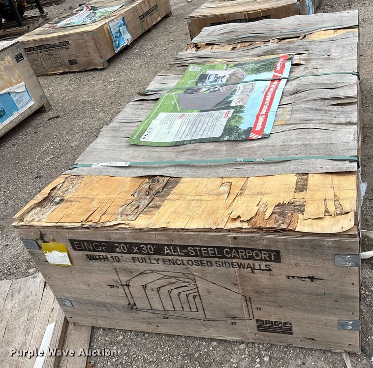 image for item DY0723 2024 Valley Pioneer MSC2030F  steel carport