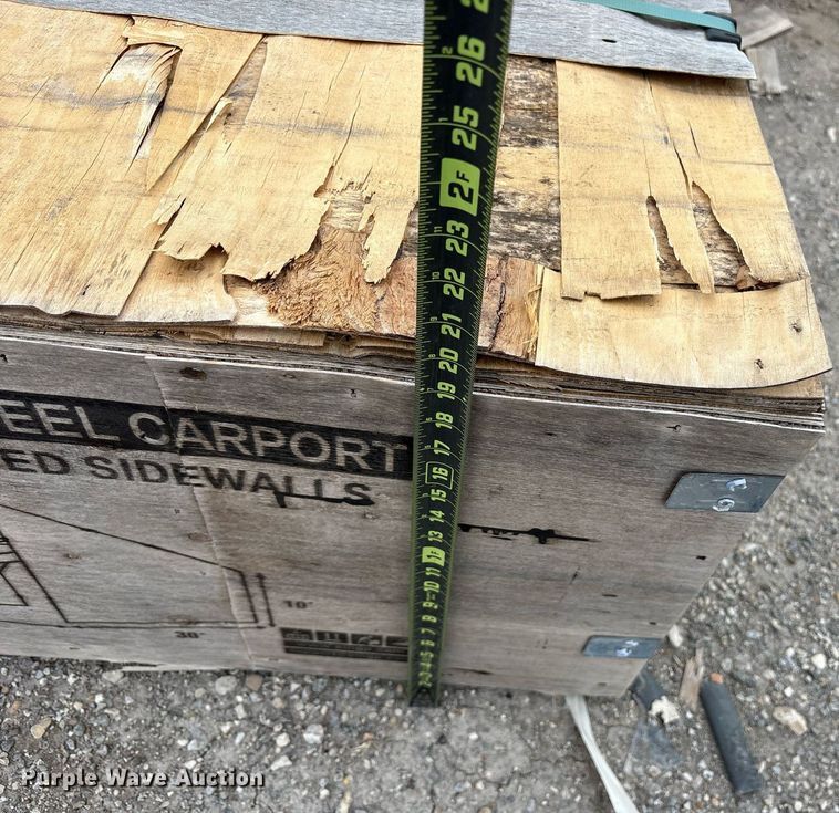 image for item DY0723 2024 Valley Pioneer MSC2030F  steel carport