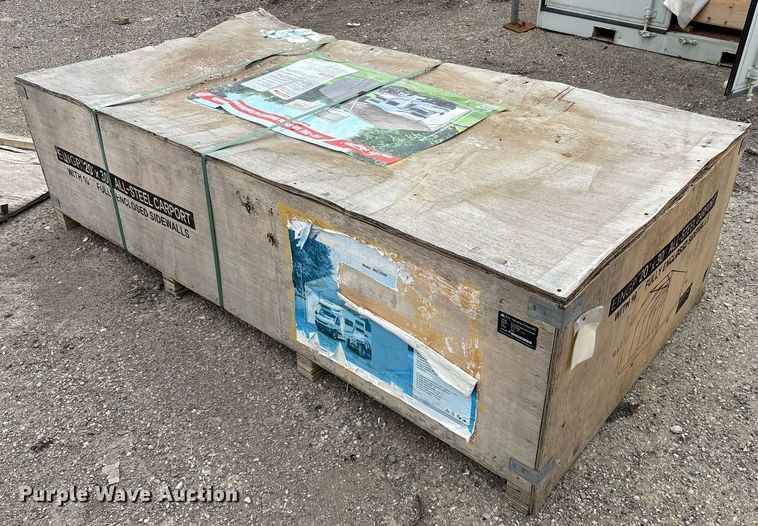 image for item DY0724 2024 Valley Pioneer MSC2030F steel carport