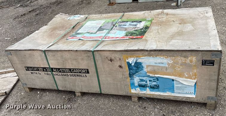 image for item DY0724 2024 Valley Pioneer MSC2030F steel carport