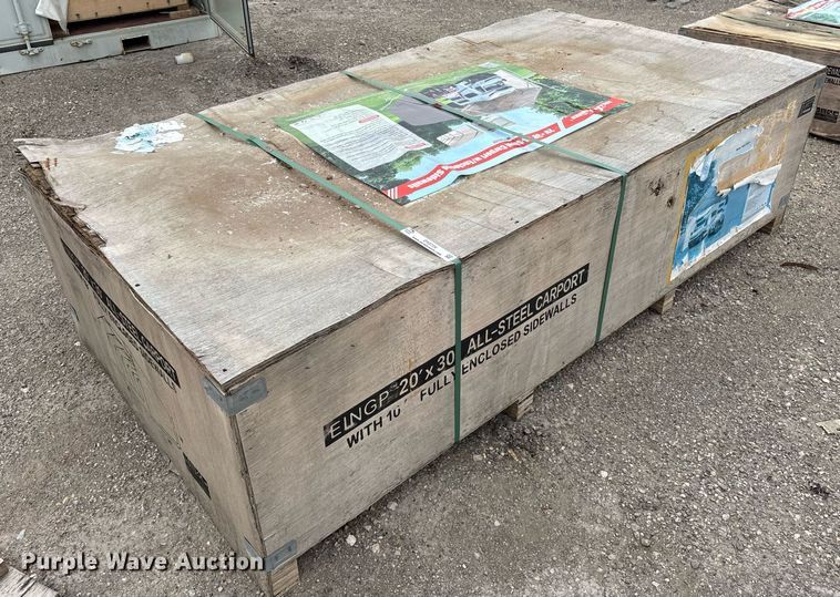 image for item DY0724 2024 Valley Pioneer MSC2030F steel carport