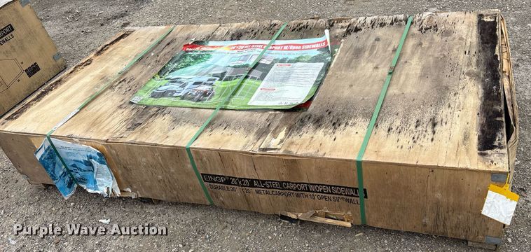 image for item DY0725 Valley Pioneer MSC2020  steel carport