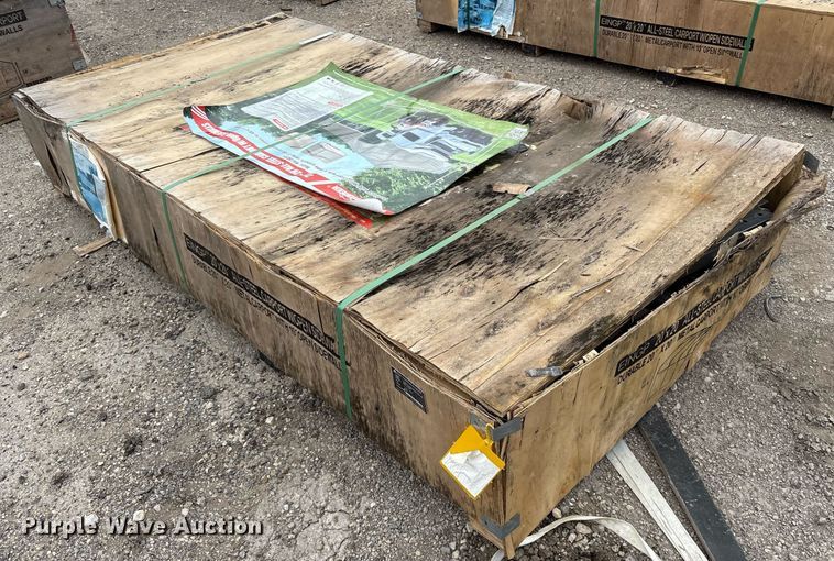 image for item DY0726 2024 Valley Pioneer MSC2020F steel carport