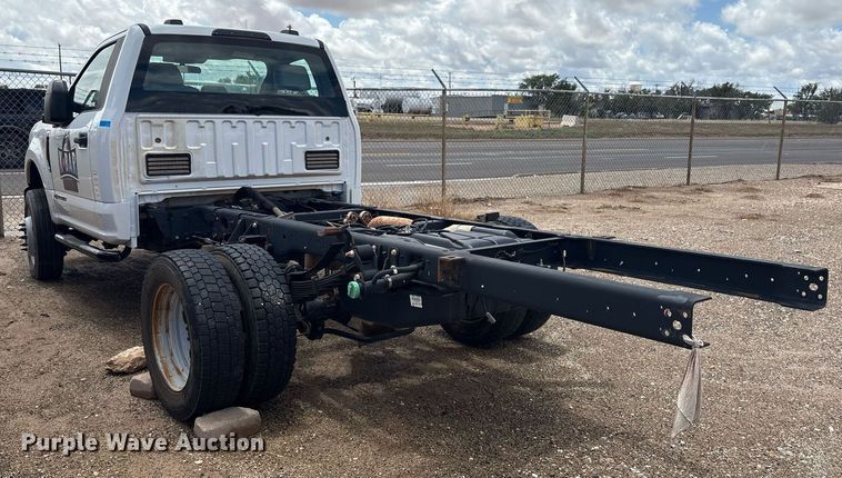 image for item DY2491 2021 Ford F550 Super Duty XL truck cab and chassis