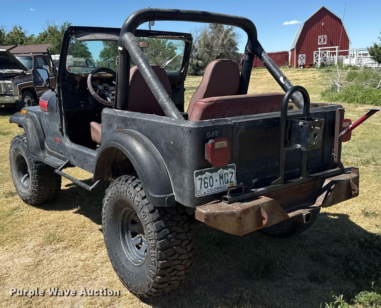 image for item DZ8626 1983 Jeep CJ7 SUV