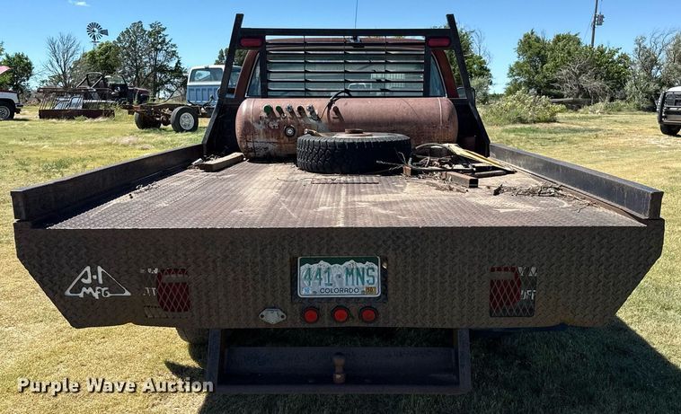 image for item DZ8627 1976 Chevrolet C30 flatbed pickup truck