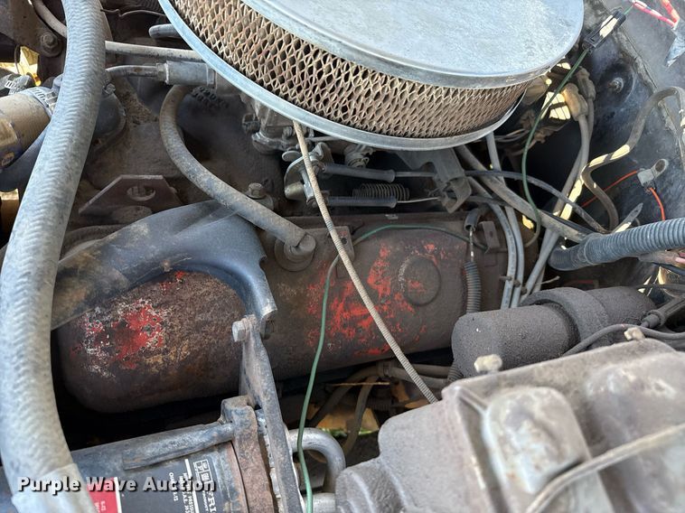 image for item DZ8627 1976 Chevrolet C30 flatbed pickup truck